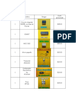 Materiales de Electrónica Primera Práctica