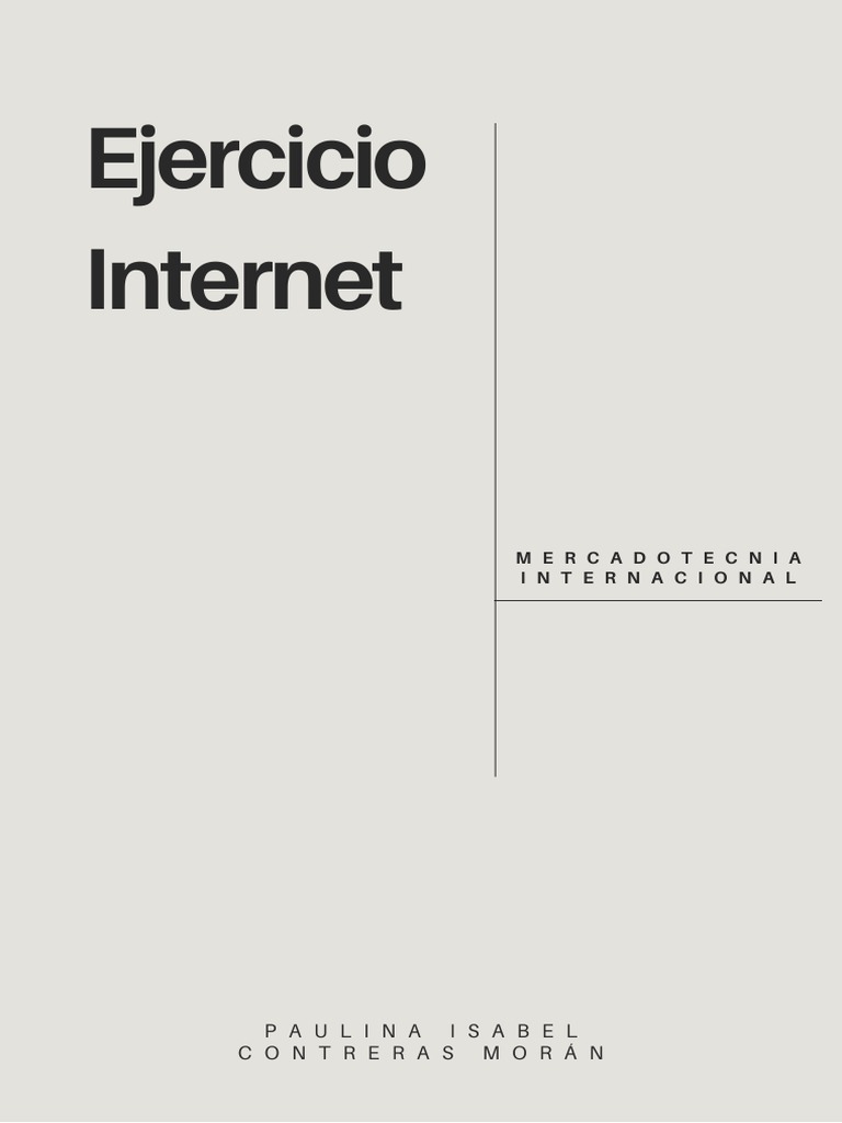 Ejercicio Internet | PDF