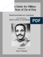Pakistan Under The Military - Eleven Years of Zia Ul-Haq