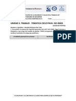 UNIDAD 3. TRABAJO CICLO PHVA ISO 45001.2018 (80 Puntos)