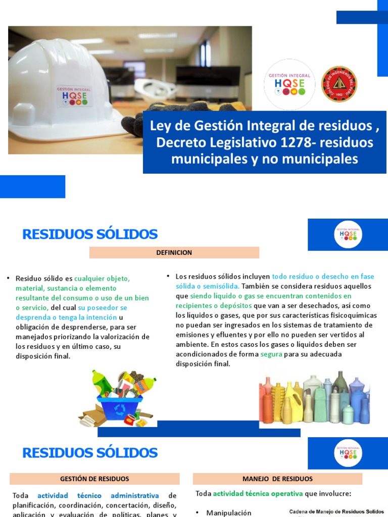 SESION 11 SSOMA | PDF | Residuos | Gestión de residuos