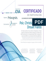 PSCDX Y TTO TDAH - Christian Martin Drouet Fiallos