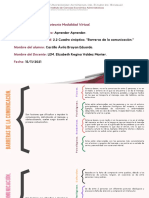 Cuadro Sinoptico - Barreras Del Aprendizaje