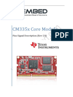 CM335x Pins Signal Description Rev1.0