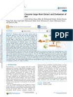 Nanoformulation of Curcuma Longa Root Extract and Evaluation of Its Dissolution Potential