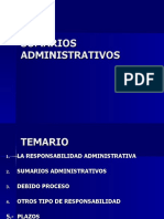 Sumario Administrativo