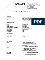 Carolina M - Description and Specifications