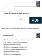 Lecture 4 - Requirements Engineering