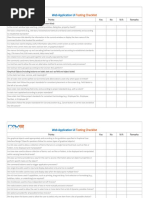 Web App Ui Testing Checklist Web App Ui Checks