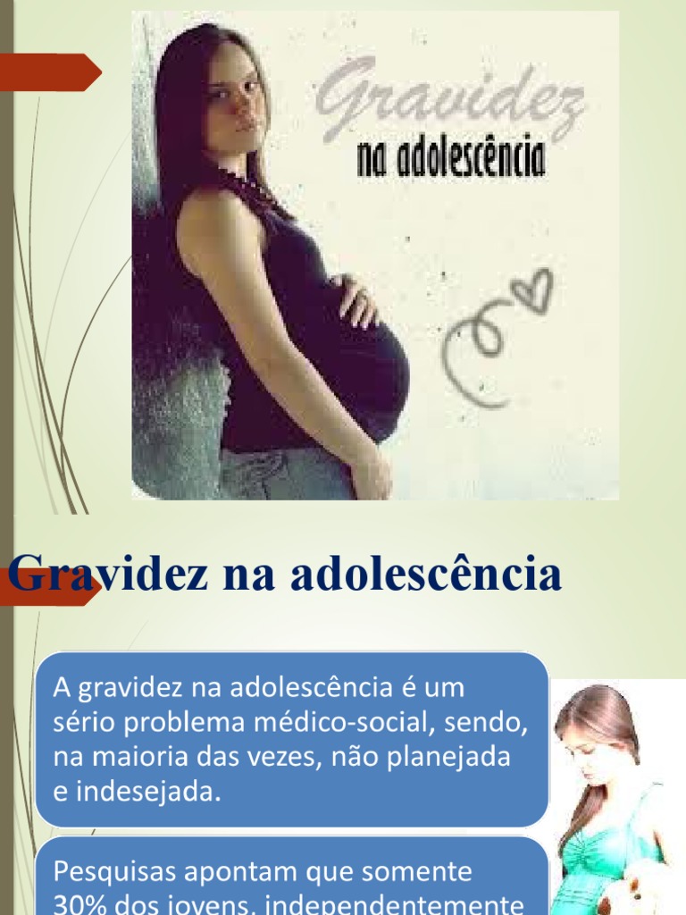 Gravidez na Adolescência: Riscos e Consequências | PDF | Gravidez ...
