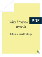5 Horizon 2 Training Seminar - Programming (Modo de Compatibilidad)
