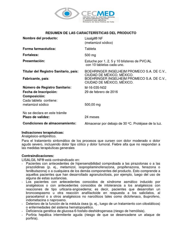 m16035n02 Lisalgil NF | PDF