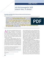 Efficacy of Pulsed Electromagnetic Field in Reducing Treatment Time