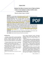 A Comparative Study Between The Effect of Reverse Curve of Spee Archwires and Anterior Bite Turbos in The Treatment of Deep Overbite Cases - A Randomized Clinical Trial