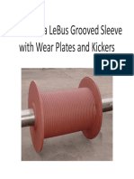 Installing Weld-on leBus Grooved Sleeve with Wear Plates and Kickers 