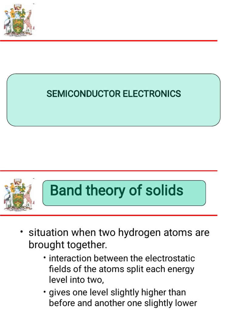 Lesson 4 1 Semiconductor PhysicsDiode and Transistors PDF