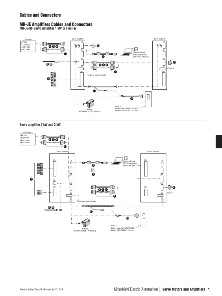 MRJE Amp Cables and Connectors PDF