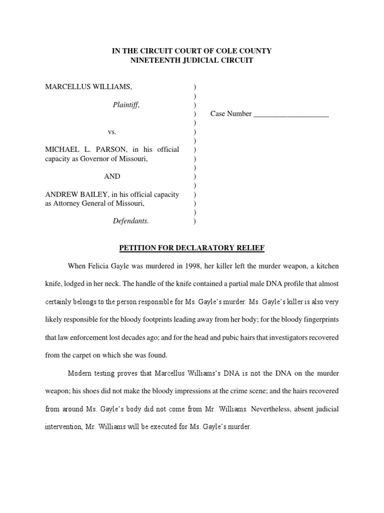 Midwest Innocence Project Argues Missouri Death Row Inmate Marcellus