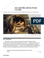 Twisted Humor and Life Advice From Diogenes The Cynic - Big Think