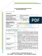 Segundo Informe Observador Electoral 2da. Vuelta 2023 (MALENA FLORES MEDINA)