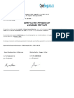 Certificado de Antigedad Leidy Yohana Hoyos Snchez