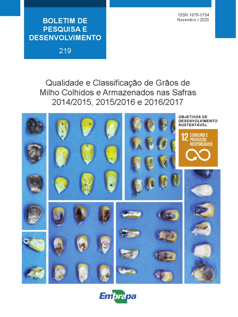 Classificação Milho Pdf 