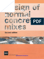 Design of Normal Concrete Mixes