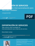 01 - Exportación de Servicios - VUCE