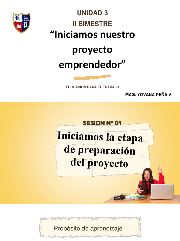 Proyecto de Emprendimiento EPT | PDF | Mente | Iniciativa empresarial