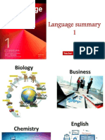 Language Summary 1 - Level 1