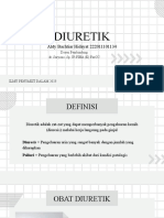 Referat - Obat Diuretik, Mekanisme Pompa Na, K, ATPase