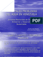 Principales Problemas de Venezuela en Cuanto A Sus Recursos Hídricos, Por Arnoldo Gabaldon