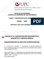 Concentración de Minerales Semana 13