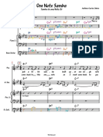 One Note Samba Arrangment