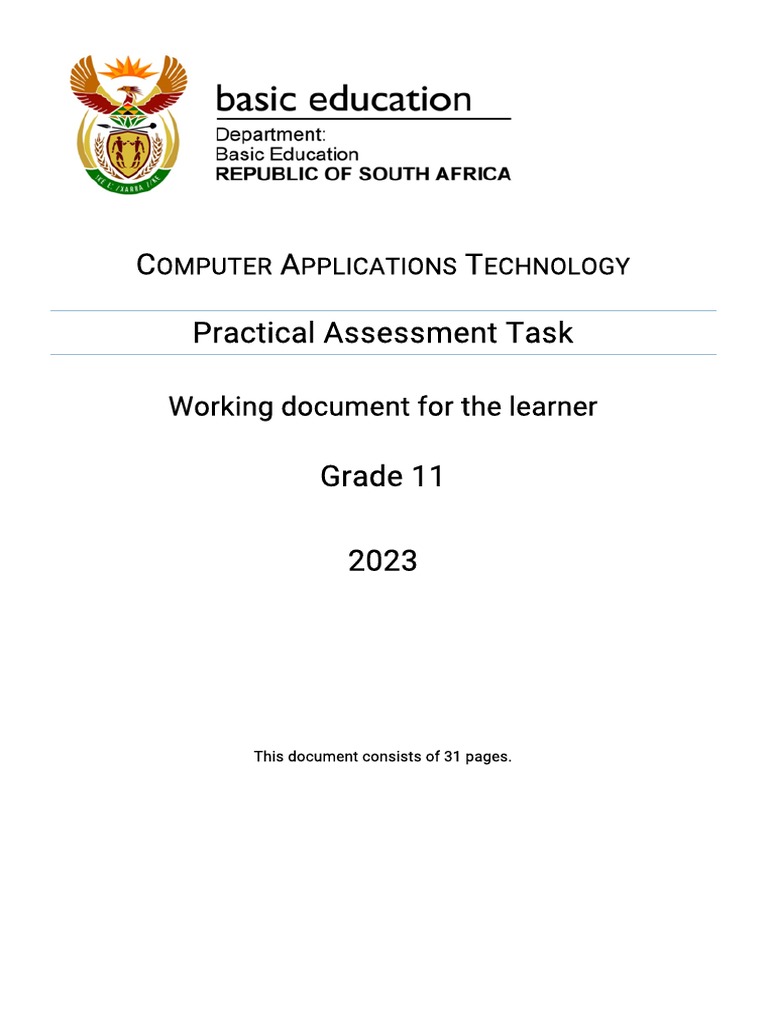 Cat Pat Grade 2023 11 PDF