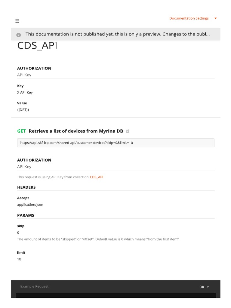 CDS Api PDF