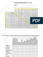 Actividad de Matematicas