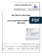 HFY3-3690-00-ELE-ITP-0001 - 0 ITP For Electrical Inspection and Test Plan