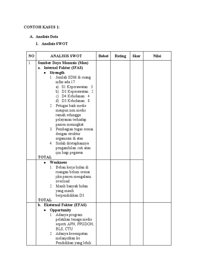 Matrix Tabel 2 | PDF