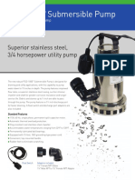 PCD1000 Submersible Pump English