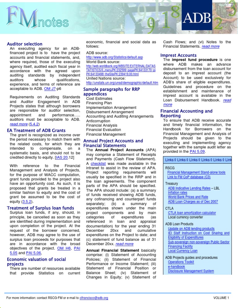 FM Notes Vol1 | PDF | Audit | Loans