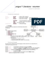 Lengua Y Literatura - Resumen