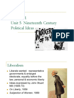 5 19th Century Political Ideas