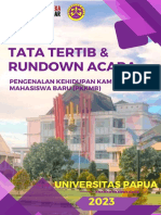 Tata Tertib & Rundown Acara PKKMB Unipa 2023.