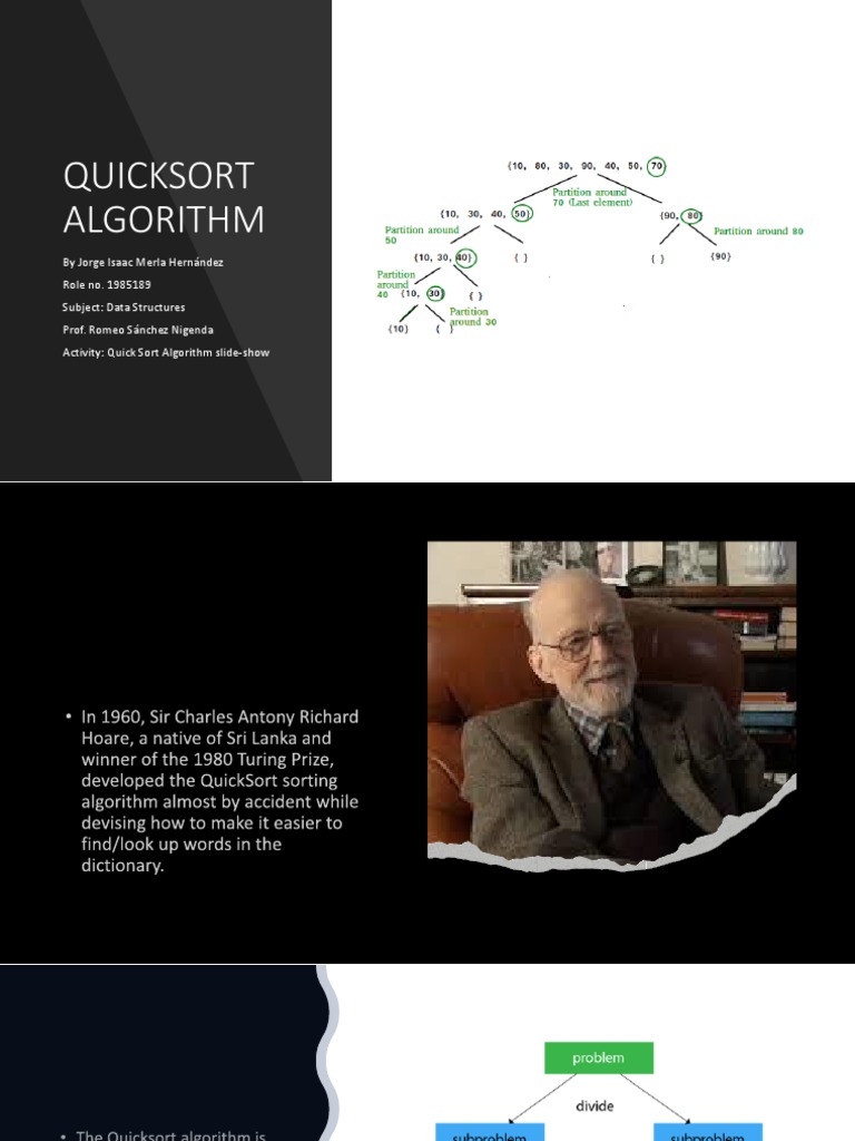 Quick Sort Algorithm | PDF