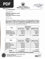 Grade 11 STEM HUMSS GAS Tuition Fee - FEUHS | PDF