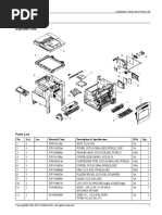 SCX-8123NA XSS Exploded View