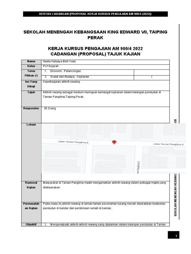Proposal Pam | PDF