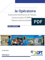 OPT-CVG-MOA-ModeOp Configuration Postes Pour Acceder TCRM PRODUCTION Via Internet