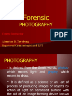 Forensic Photography Part 1